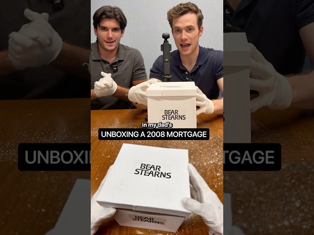 Unboxing a 2008 mortgage