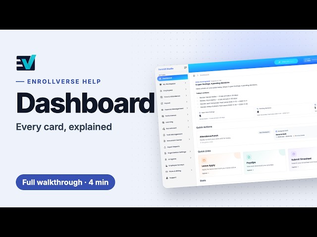 EnrollVerse Dashboard: Full Walkthrough | EnrollVerse Help