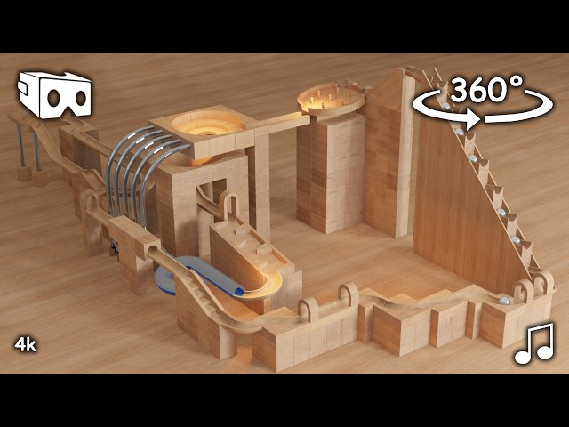 360° VR Marble run coaster
