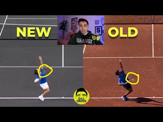 Alcaraz Serve Technique Change BREAKDOWN (Fall 2026) | Gill Gross