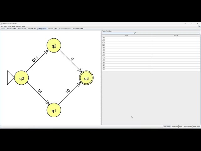 Automata Theory - Transition Graphs