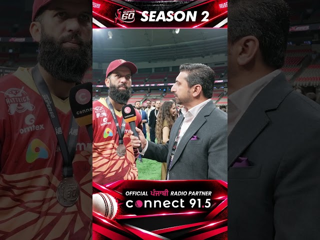 Exclusive: Moeen Ali on the Final-Ball Thriller of Canada Super 60