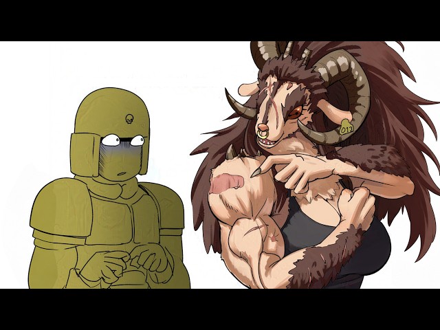 Warhammer 40k: Goat Beastmen Girl Bragging About Her Battle Scars | Dancwart comic dub