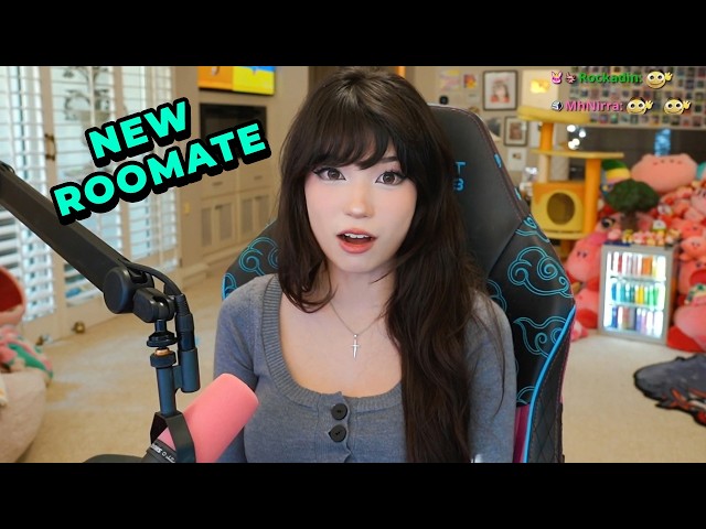 Emiru Announces her new roommate