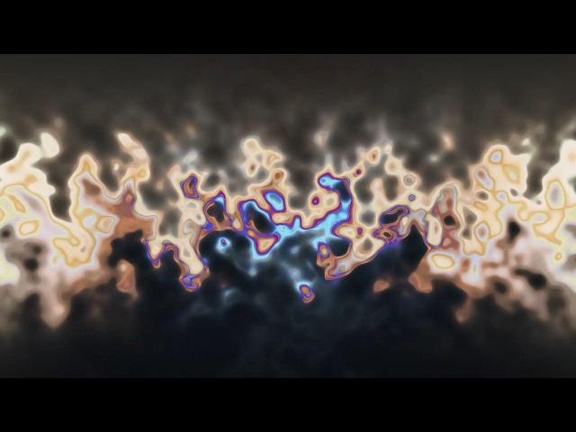 4K 1 Hour Glowing Abstract Liquid Background Seamless Loop