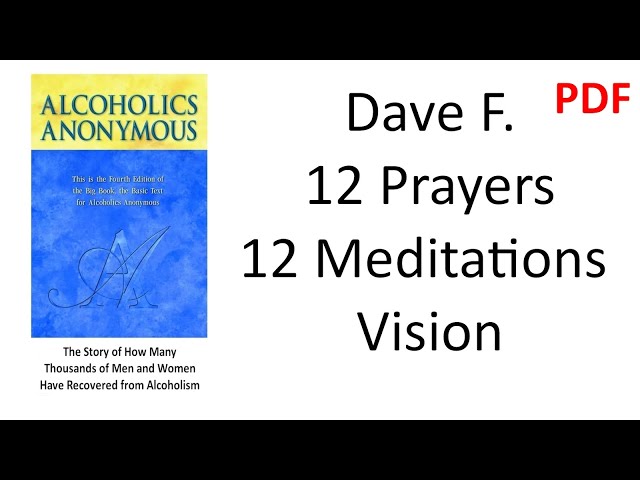PDF SLIDES ---- 12 Prayers & 12 Meditations ~ Prayer, Meditation & Vision