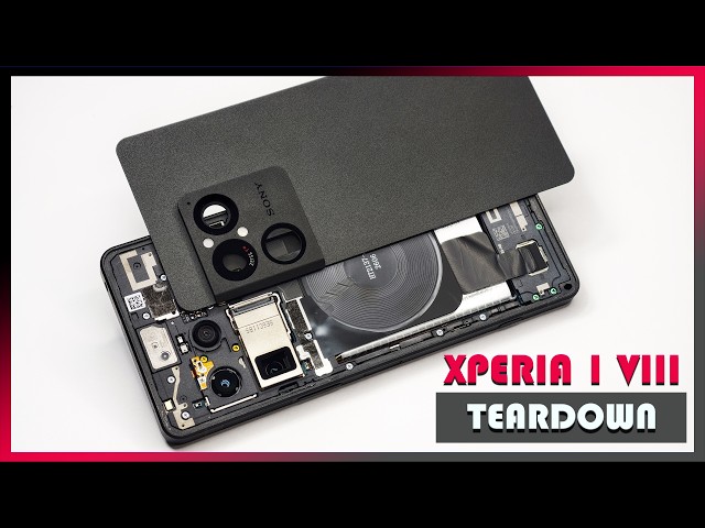 Sony Xperia 1 VIII Teardown Disassembly Phone Repair Video Review