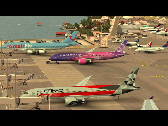 SINT MAARTEN Airport Gameplay #13 | Plane Spotting | World of Airports