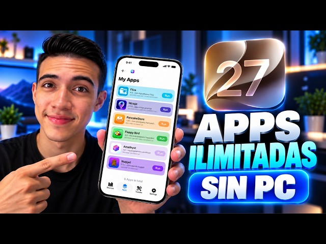 How to Install UNLIMITED APPS on iOS 27 WITHOUT A PC 📱 SideStore + LiveContainer!