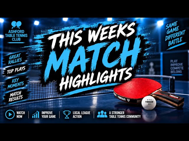 This weeks match Highlights.#tabletennis #sports #winning #fitness #progress 