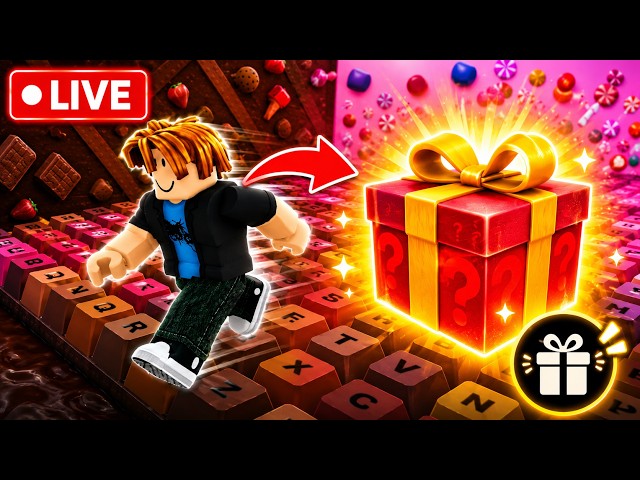 +1 speed keyboard live stream #roblox #keyboardescape #robloxlive