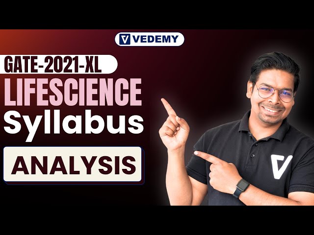 GATE-2021-XL (Lifescience)||Syllabus Analysis||CSIR-NET||GATE||DBT||ICMR