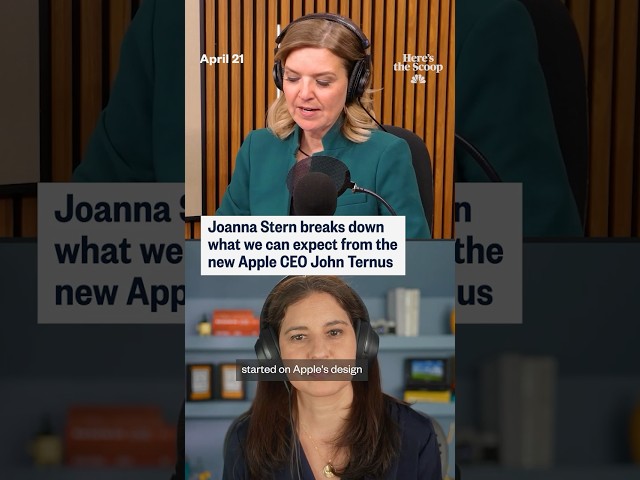 Joanna Stern breaks down what we can expect from the new Apple CEO John Ternus