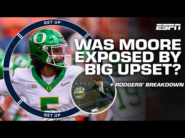 Jordan Rodgers previews LSU vs. Ole Miss + Dante Moore's footwork TIPPING OFF defenses? | Get Up