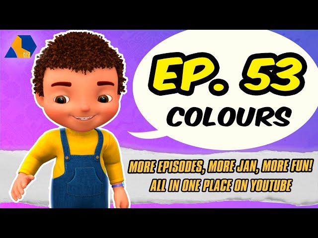 Jan Cartoon in Urdu || Colours || Official Cartoon Remastered || S01 E53