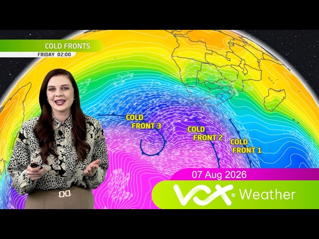 07 August 2026 | Vox Weather Forecast