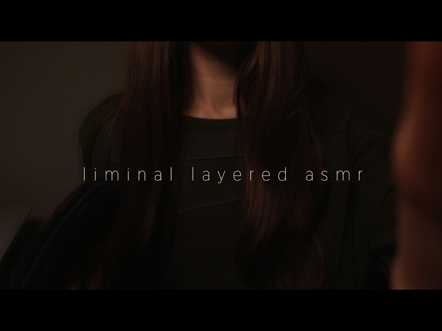 A Space Between Sleep & Awake | Rain, Green Noise and Unintelligible Whispering | ASMR