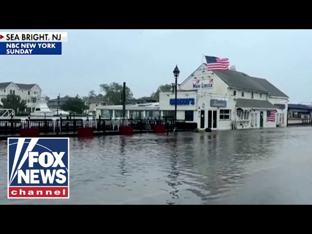 Rare September nor'easter triggers MASSIVE coastal flooding