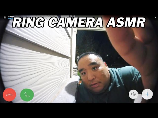 ASMR on My RING Security Camera 📸 (1 Hour, Looped Lo-Fi)