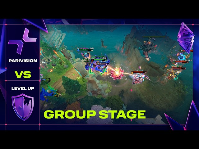 FIRST MATCH! PARIVISION vs LEVEL UP - Official Highlights - BLAST SLAM VIII Dota 2