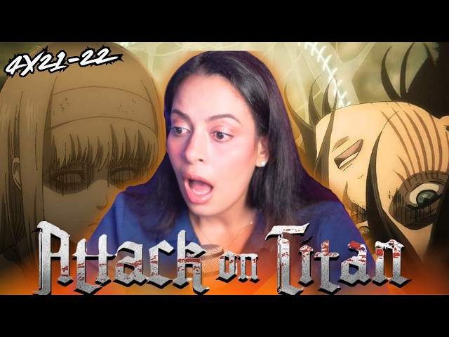 HE ACTUALLY DID IT... 😭 |  First Anime | Attack on Titan S4 Episodes 21-22