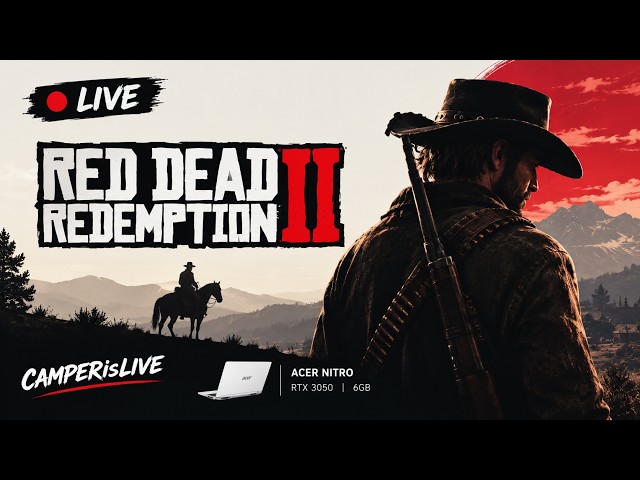 RDR 2 CH 4  |  RED DEATH REDEMPTION 2  |  CAMPER is LIVE
