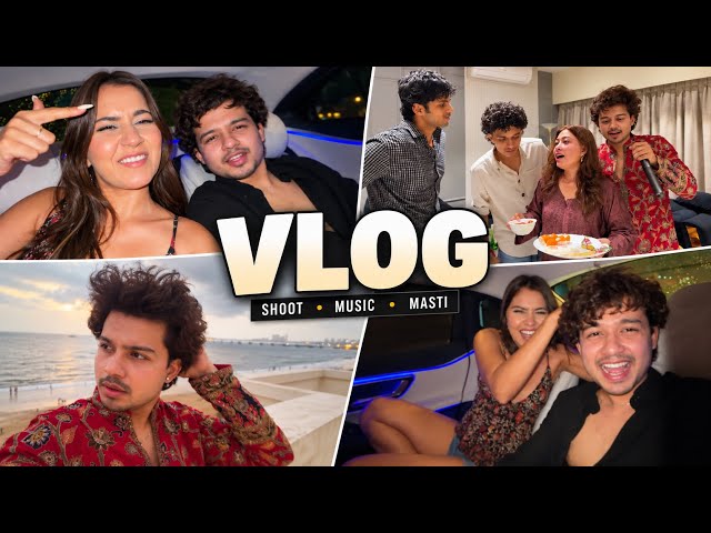 Shooting, Singing & Vibing All Day 😂 | VLOG