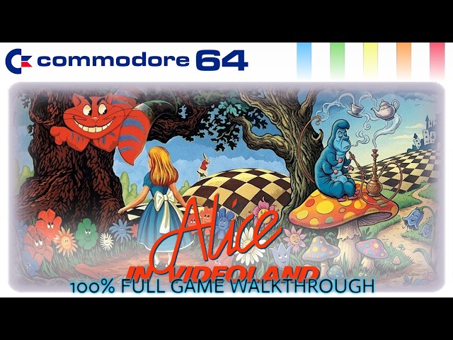 Alice in Videoland (C64) - Full Game Longplay