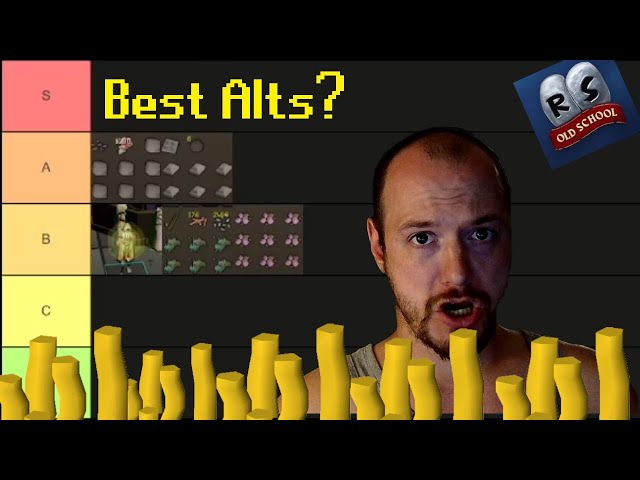 Ultimate Alts Tierlist!!! - Osrs Moneymaking