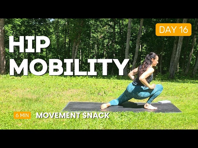 6-Min Hip Mobility | Move Your Hips More Freely | Day 16