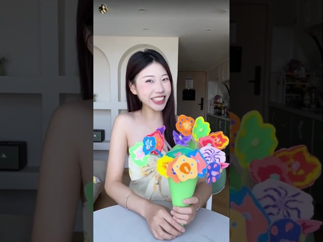 Clay Flower Tutorial 🤣#funny
