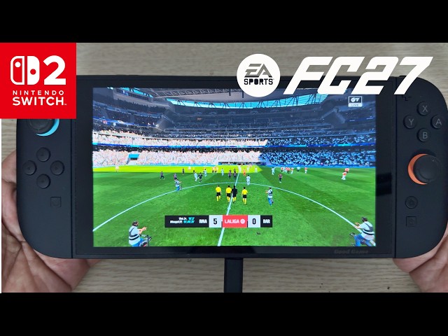 EA FC 27 Gameplay on Nintendo Switch 2 (Full Game)