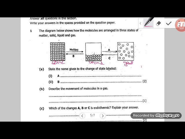 Chemistry exam revision