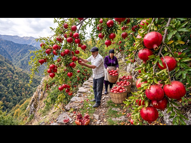 How We Survive in the Mountains: Climbing for Pomegranates & Fishing for Dinner