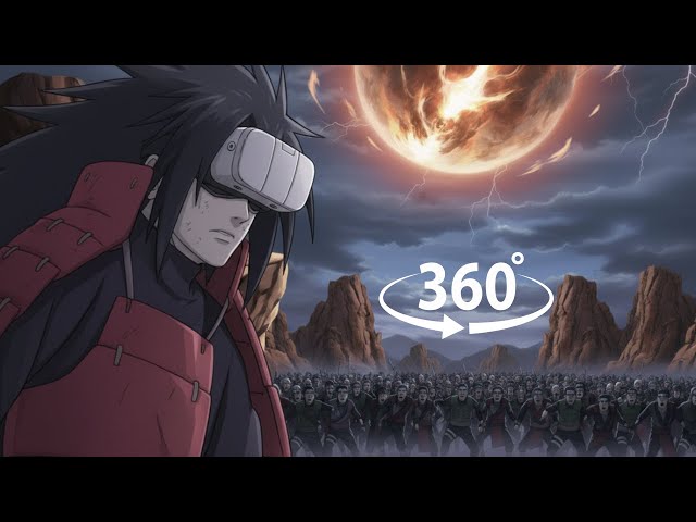 Madara Uchiha vs The Shinobi Alliance — 360° VR 4K | Naruto 3D Fan Animation