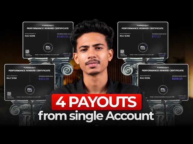 How I Took 4 Prop Firm Payouts From One $25K Account (Payout Proof)