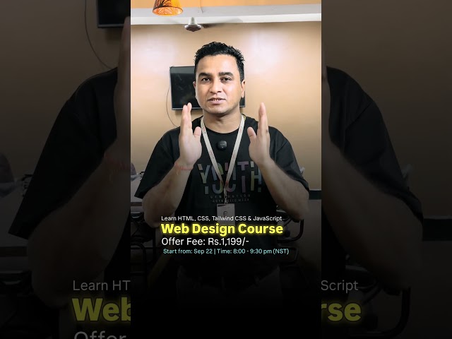 Web Design Course starts from Sep 22 | Ashoj 6 #codeit