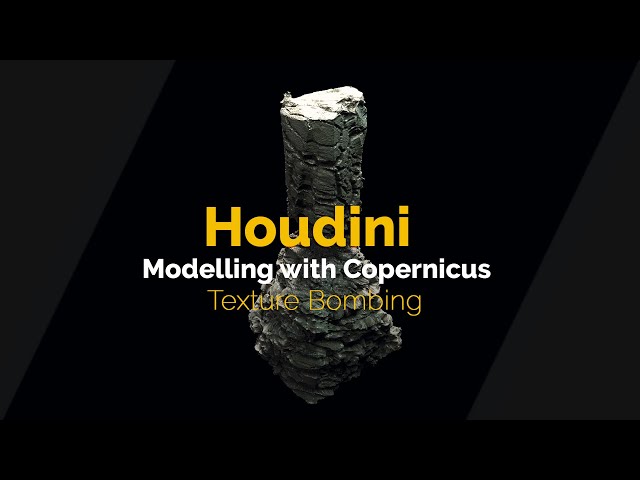 Modelling Cliffs in Houdini 21 - Texture Bombing in Copernicus