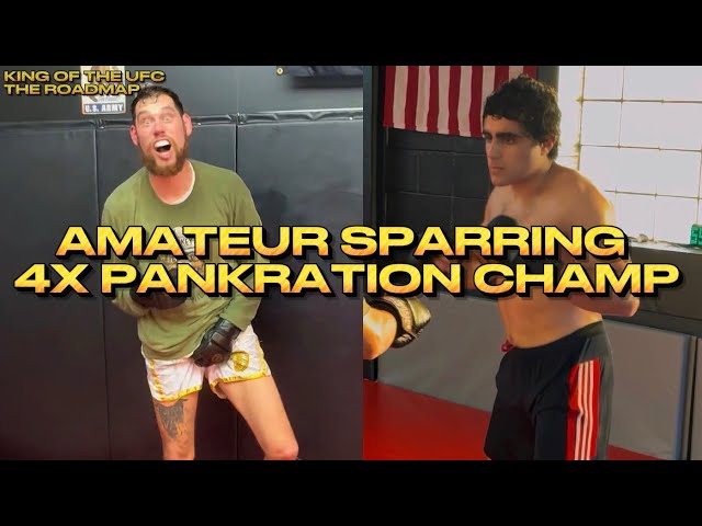 Flow Sparring with 4X Pankration Champion I Fight Camp Prep — The UFC Roadmap