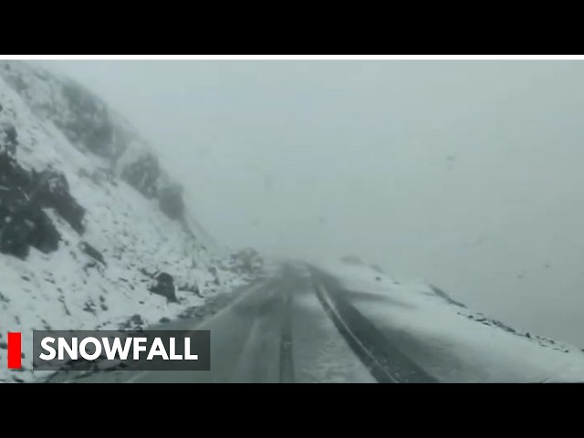 Kíshtwar:  Sinthan Top Receives Season's First Snowfall