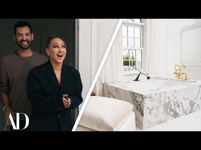 “This is Insane!” Adrienne Bailon’s Brilliant Bathroom Makeover | Architectural Digest
