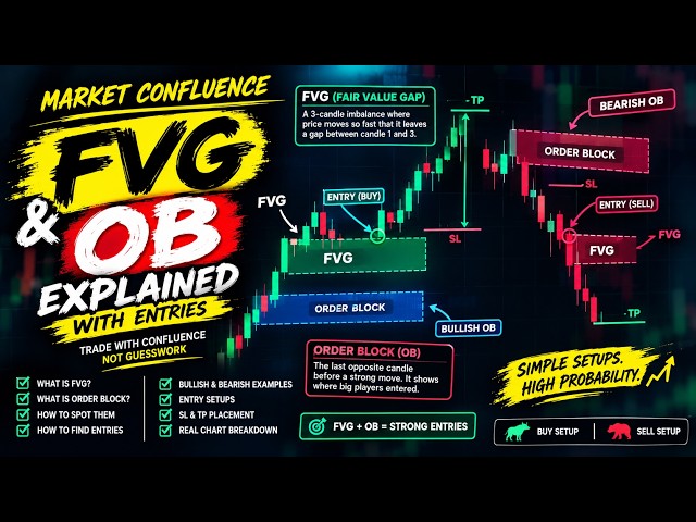 Master FVG & Order Block Trading in 15 Minutes