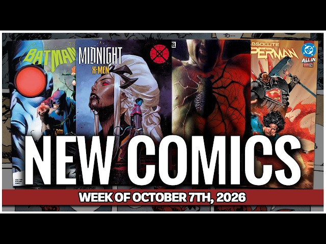 New Comic Book Previews 10/7/2026 - Midnight Marvel Debuts!