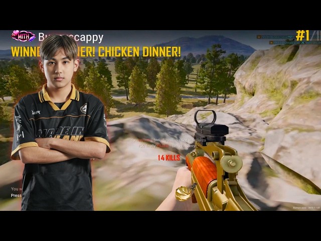 MITH_Scappy#20 - SQUAD RANKED TPP 14+9 KILLS WIN - PUBG Pro