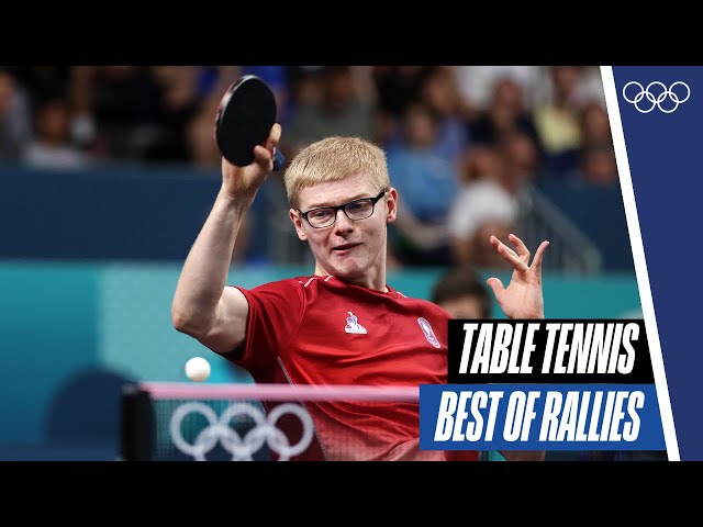 INCREDIBLE Table Tennis Rallies at #Paris2024 🏓 | Top Moments