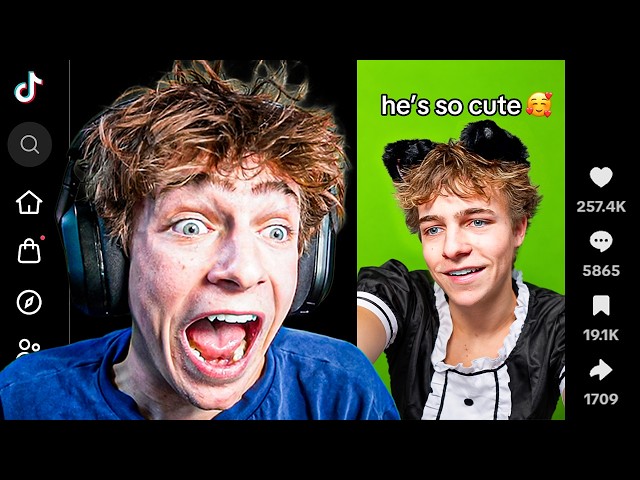 Reacting To My CRAZY TikTok EDITS..