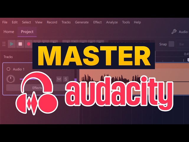 Get Studio-Like Audio in Audacity 4