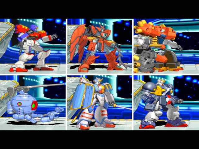 Gundam battle assault 2 (PS1) All characters + versus Gameplay