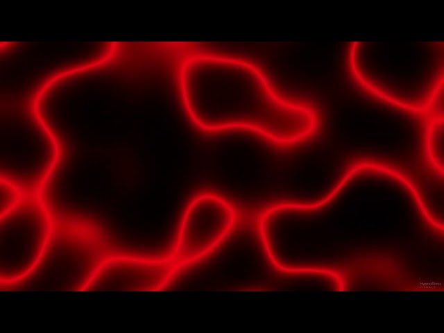 10-Hour Neon Red & Black Abstract Wallpaper – Captivating Screensaver