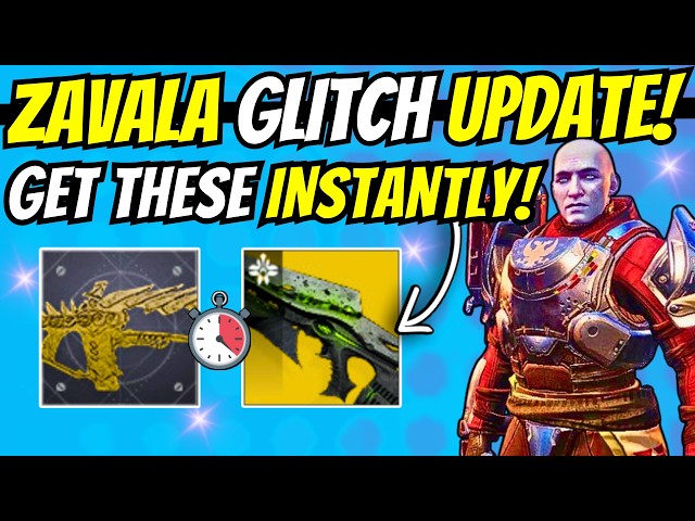 ZAVALA 's Free GOD ROLL Update GLITCH (Get Tier 5 Raid Loot SOLO, Eververse, Destiny 2 Weekly Reset)